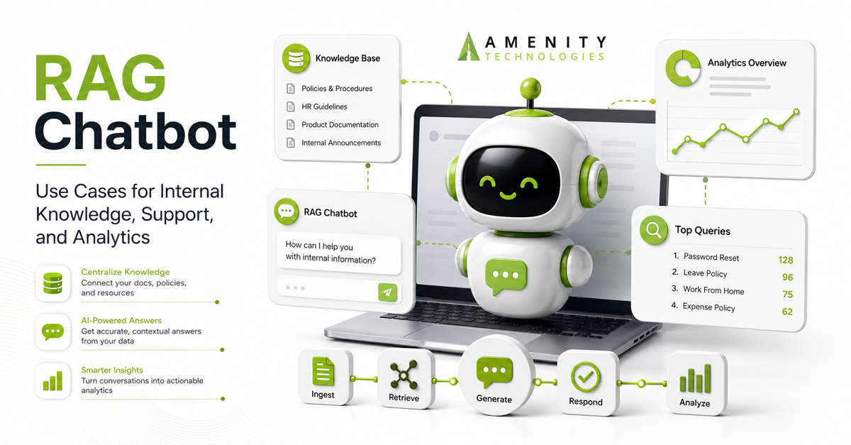 RAG Chatbot Use Cases: Internal Knowledge, Support, and Analytics