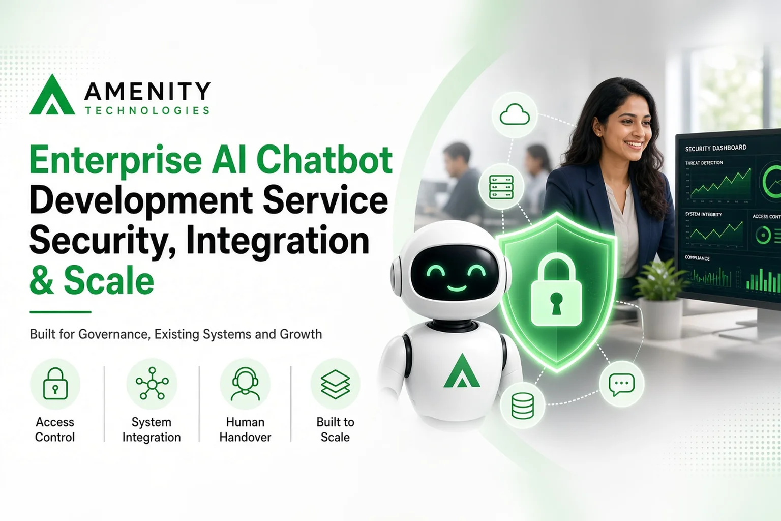 Enterprise AI Chatbot Development Service: Security, Integration and Scale