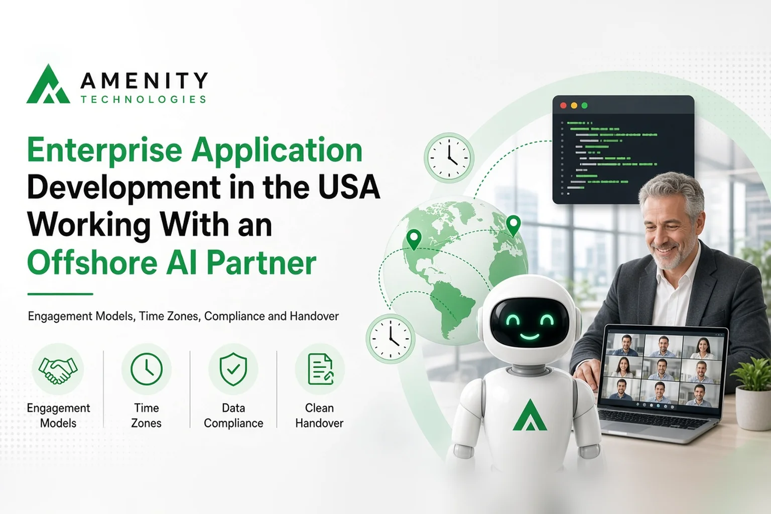 Enterprise Application Development in the USA: Working With an Offshore AI Partner