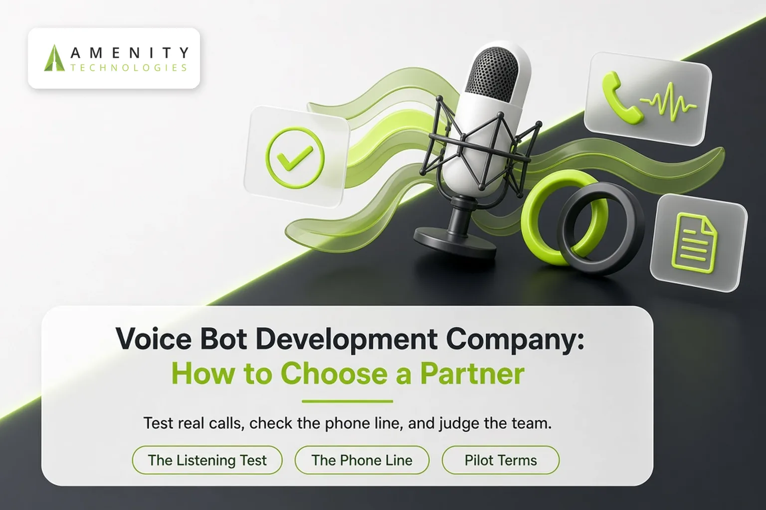 Voice Bot Development Company: How to Choose a Partner