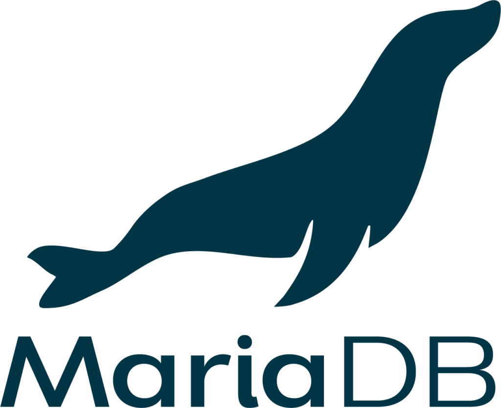 mariadb logo vert blue transparent Amenitytech