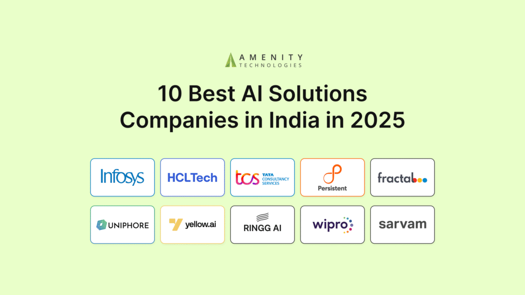 10 Best AI Solutions Companies in India in 2025
