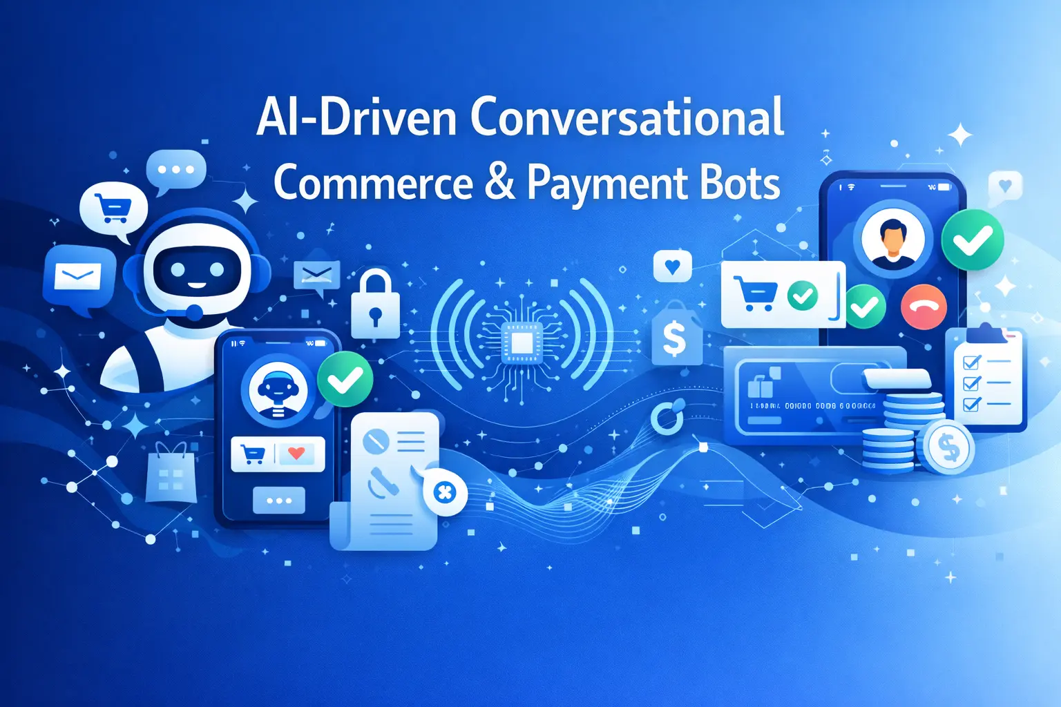AI driven conversational commerce payment bots