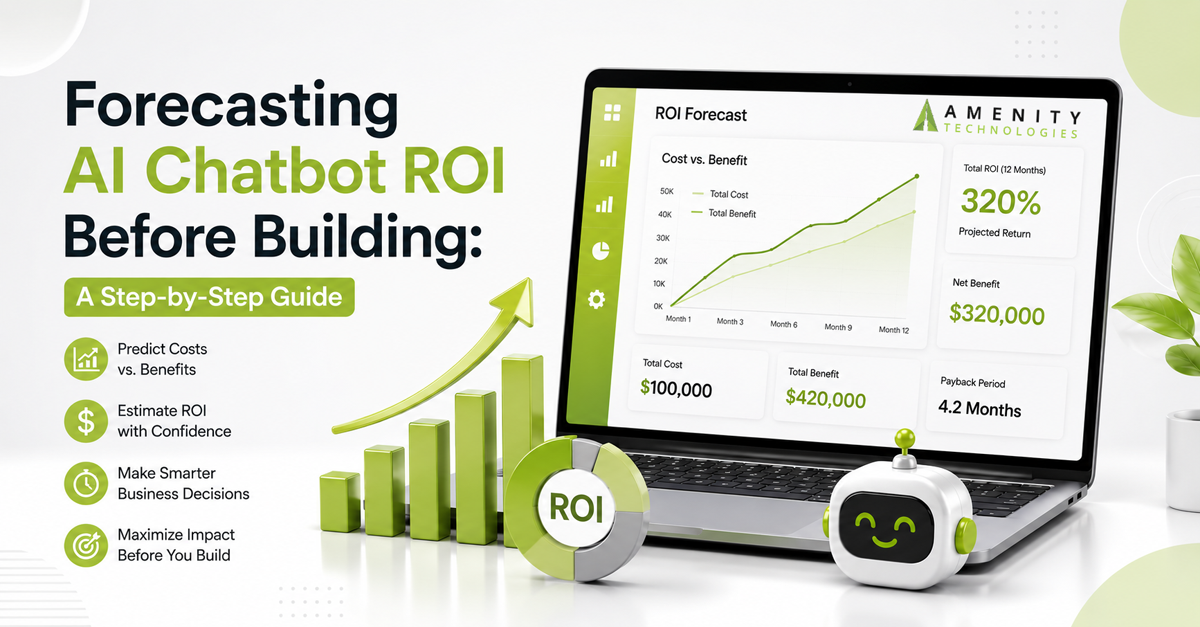 forecasting ai chatbot roi
