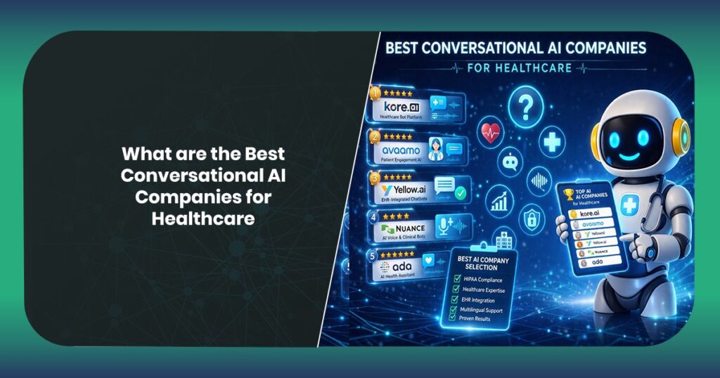 What are the Best Conversational AI Companies for Healthcare