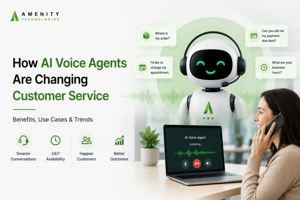 How AI Voice Agents Are Changing Customer Service: Benefits, Use Cases & Trends