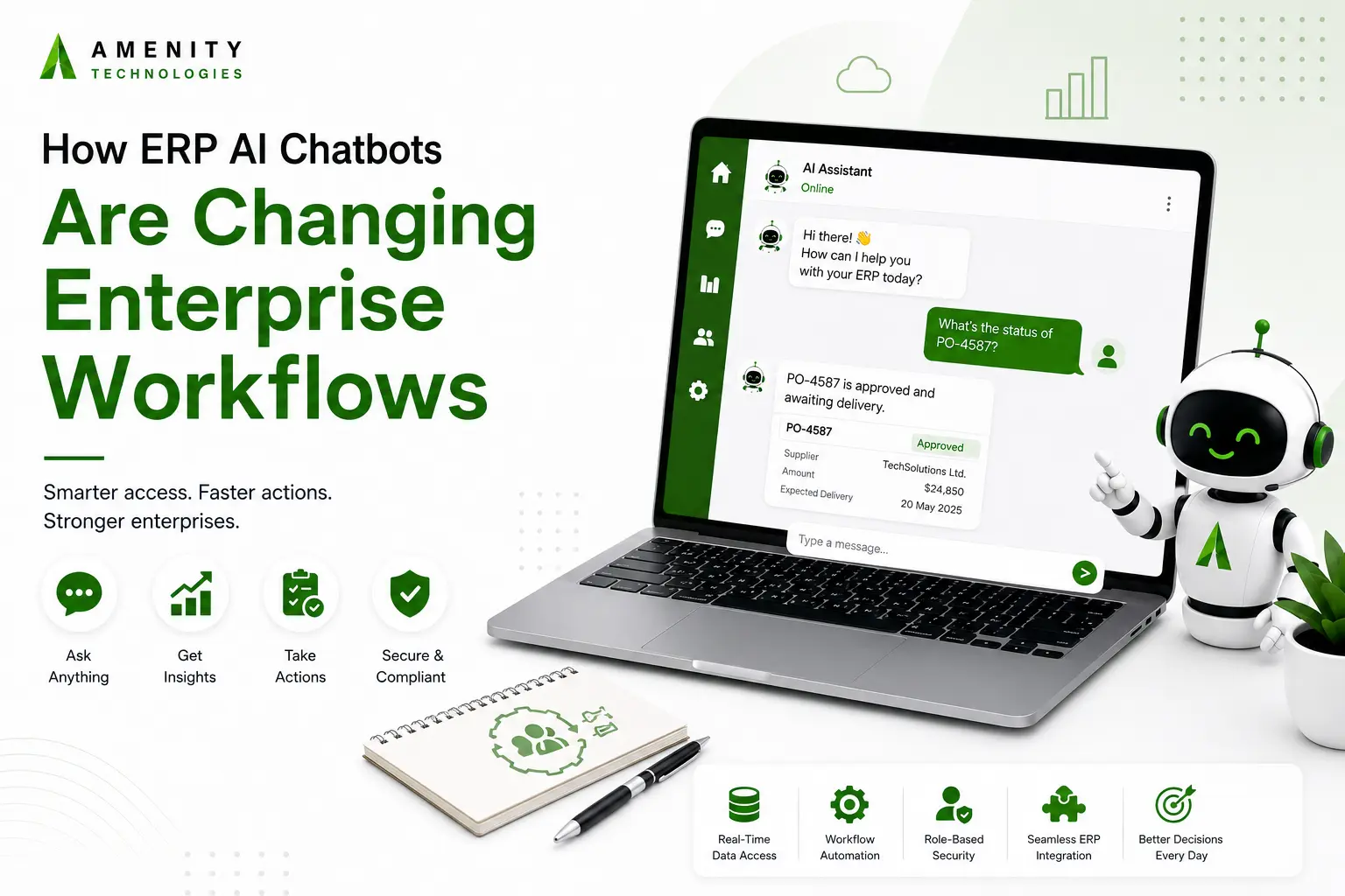 ERP AI chatbot